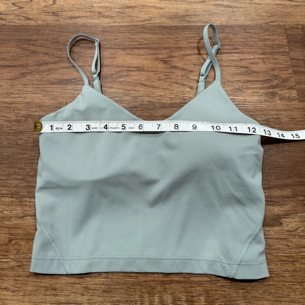 lululemon align cropped cami tank top *light support A/B cup size 4